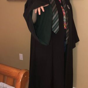 Harry Potter Slytherin robe and tie XL